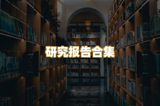 研究报告合集